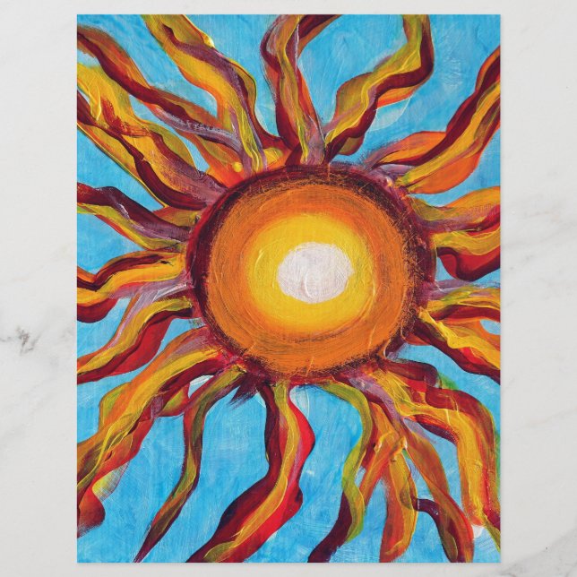 Lámina Sol salvaje (Anverso)