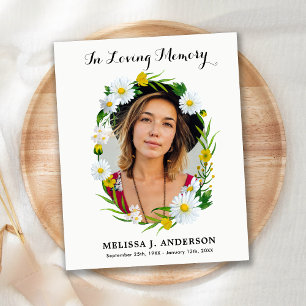 Lámina Solidaridad floral presupuesto Foto Funeral Gracia