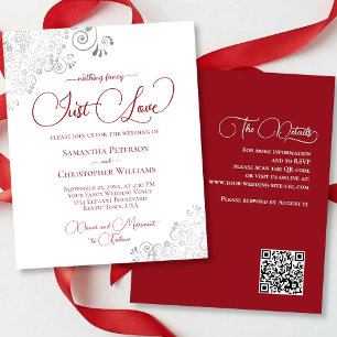 Lámina Sólo me gusta la invitación de matrimonio de plata
