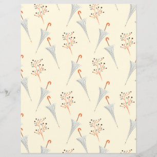 Lámina Sombrillas y follaje