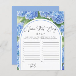 Lámina Son los juegos de Baby Shower de la canción Boy Hy