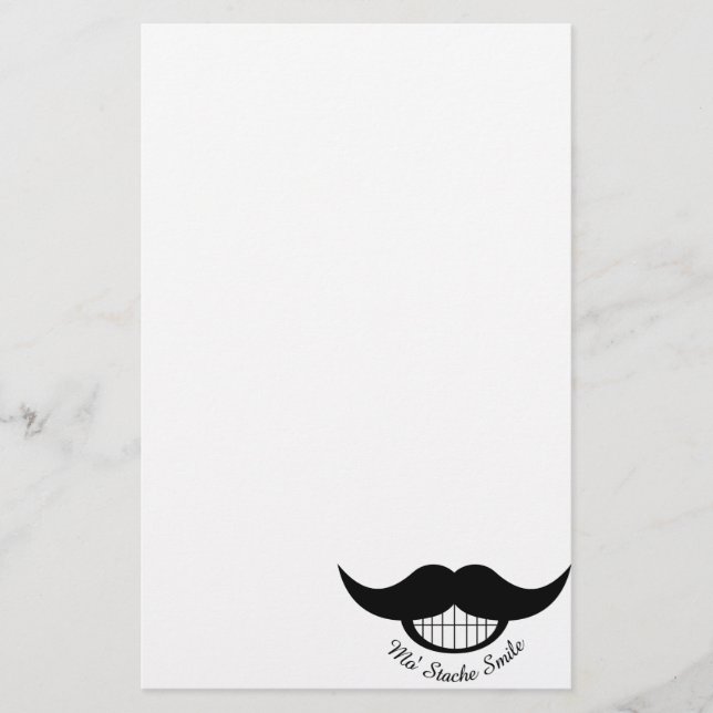 Lámina Sonrisa de bigote (Anverso)