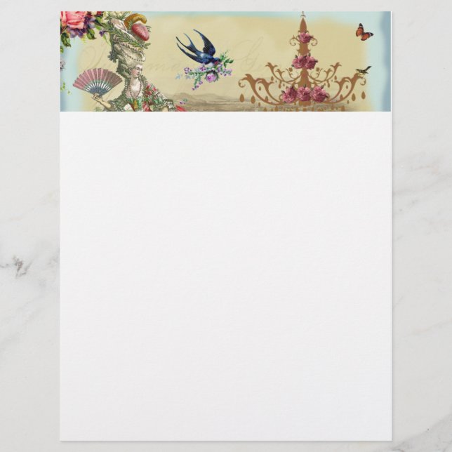 Lámina Souvenirs de Versailles (Anverso)