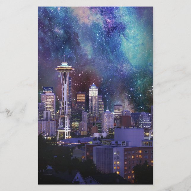 Lámina Spacey Seattle (Anverso)