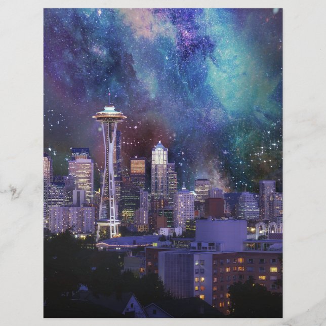 Lámina Spacey Seattle (Anverso)