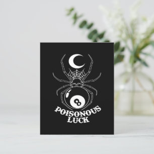 Lámina Spider Moon Poisonous Luck