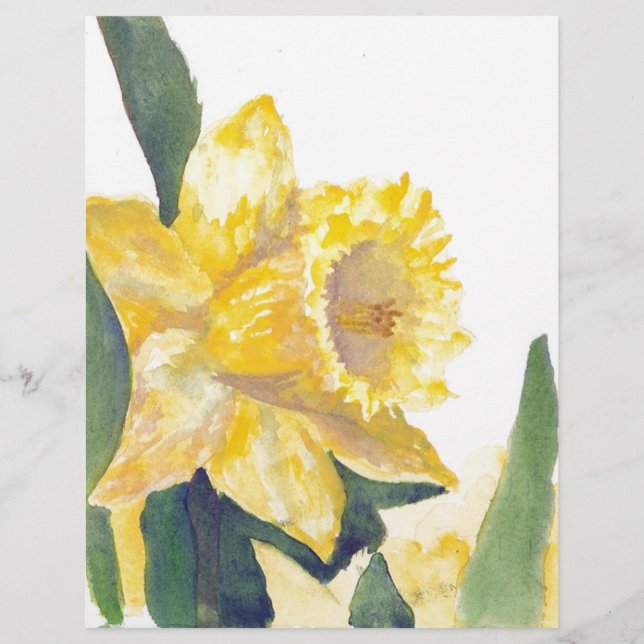 Lámina Spring Daffodils (Anverso)
