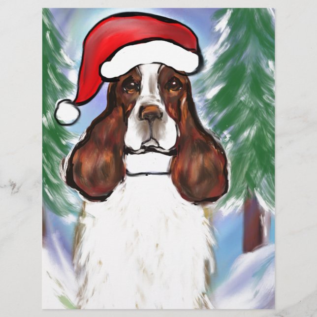 LÁMINA SPRINGER SPANIEL INGLÉS (Anverso)
