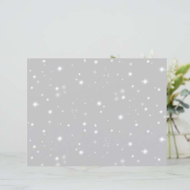 Lámina Starlight gris plateado (Anverso de pie)