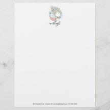 Stationery de sirvienta personalizada
