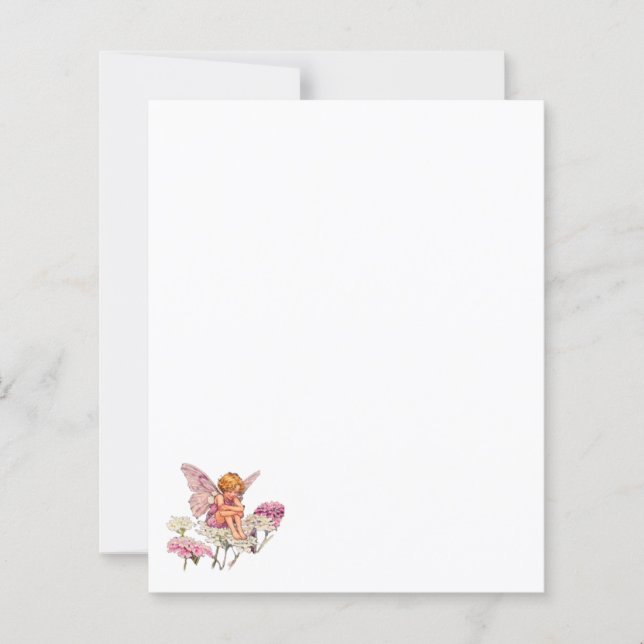 Lámina Stationery "El hada de candelabros" (Anverso)