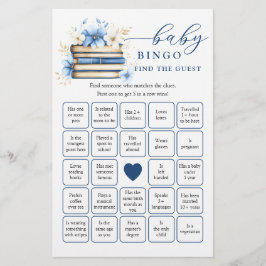 Lámina Storybook Baby Shower Find the Guest Bingo Game