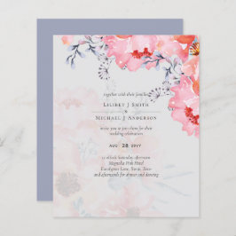 Lámina Sublime Dusty Blue Blossom Boda Suite