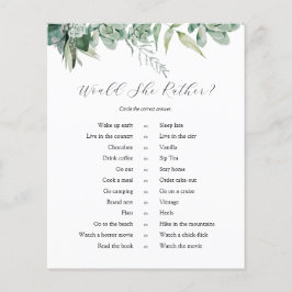 Lámina Suculentas y eucalipto preferiría jugar