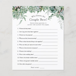 Lámina Suculentos que conocen el mejor juego de la pareja