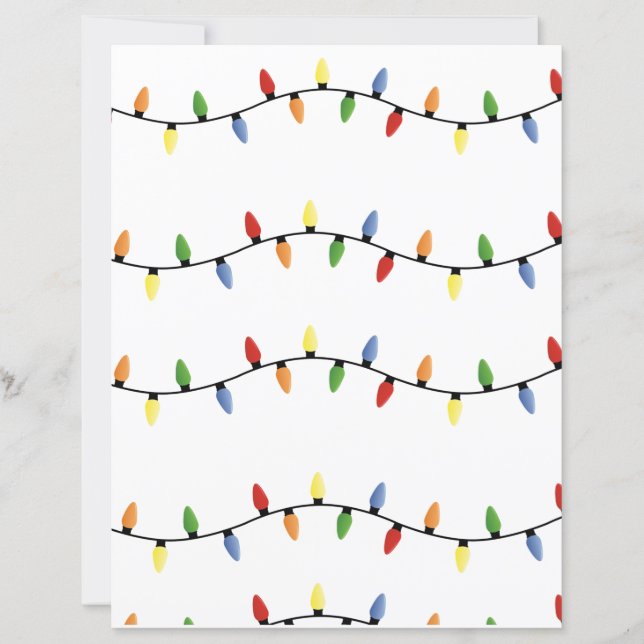 Lámina Suministros de fiesta de manualidades Navidad  (Anverso)