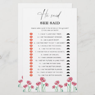 Lámina Summer Dijo que dijo que el juego de la ducha de n