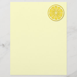 Lámina Sunny Lemon Stationery