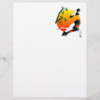 Lámina Sunset de Japón