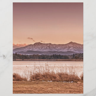 Lámina Sunset Osterseen