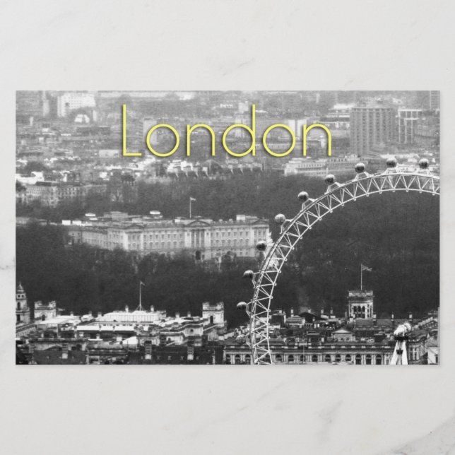 Lámina ¡Super! Palacio de Buckingham Londres (Anverso)