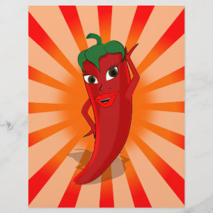 Lámina Superestrella del Red Pepper