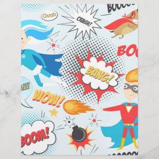 Lámina Superheroes