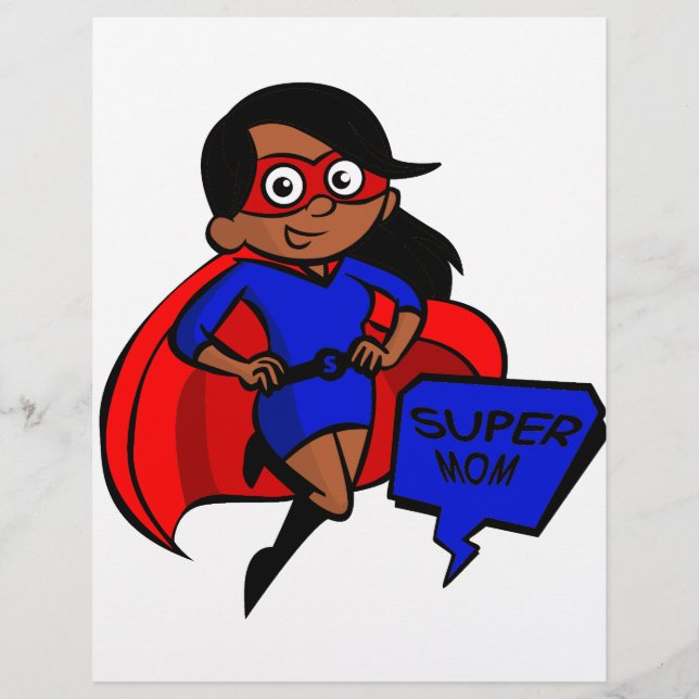 Lámina supermamá negra (Anverso)