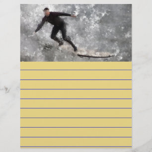 Lámina Surfer Letterhead