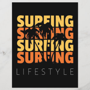 Lámina Surfing Life Style Surfing