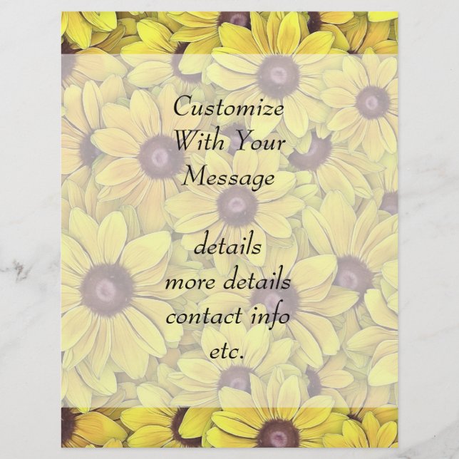 Lámina Susans de ojos negros por todas partes (Anverso)