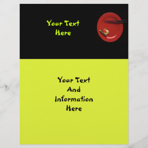 Lámina Sushi Letterhead