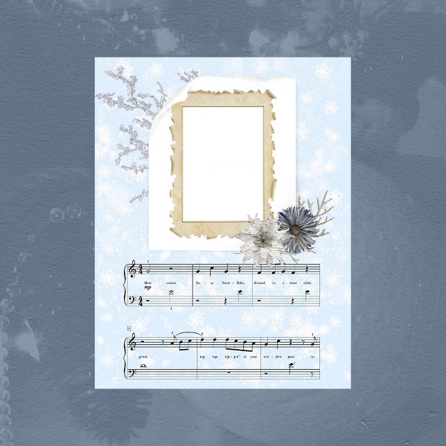 Lámina Suzy Snowflake Scrapbook Paper (Subido por el creador)