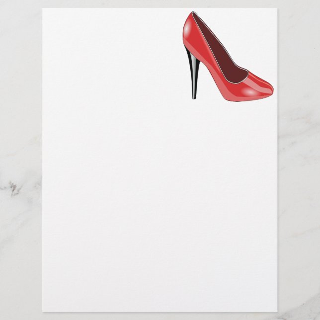 Lámina Taco alto rojo (Anverso)