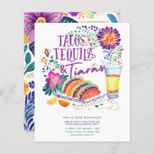 Tacos Tequila Tiaras Última Fiesta Bachelorette
