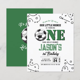 Lámina Tácticas modernas de fútbol Invitación a primer cu