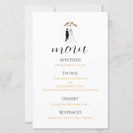 Lámina tarjeta+de+programa+de+boda guía+de+ceremonia+míni