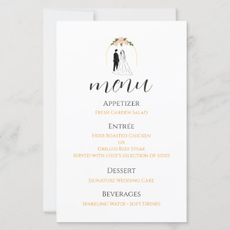 Lámina tarjeta+de+programa+de+boda guía+de+ceremonia+míni