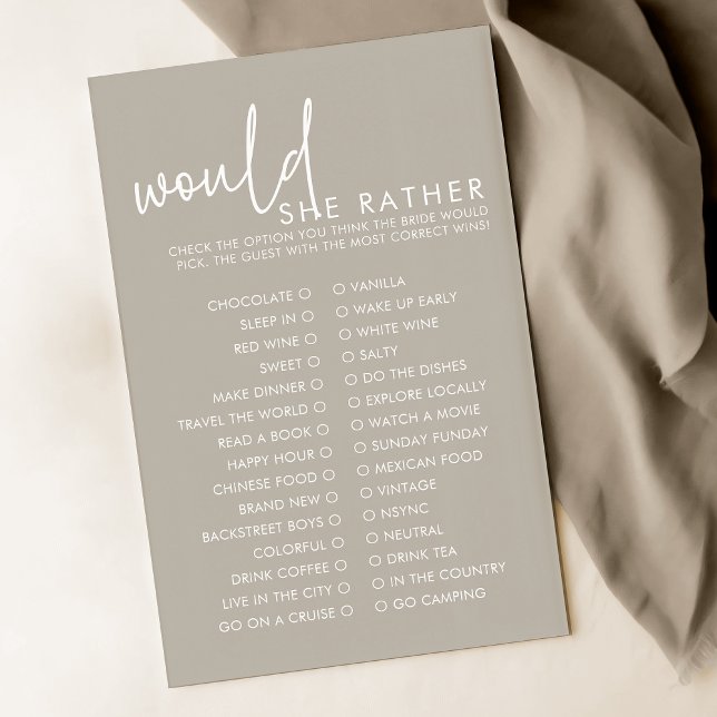 Lámina Taupe Modern Prefiere Un Juego De Ducha De Novias (Subido por el creador)