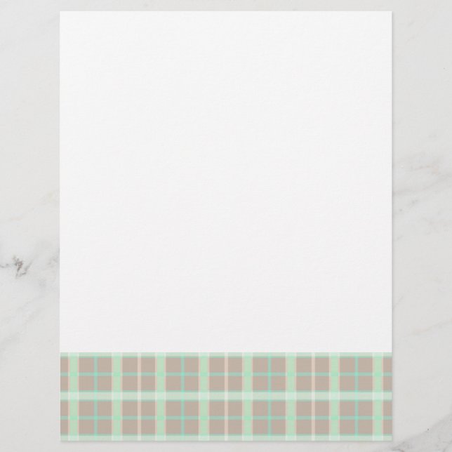 Lámina Taupe & Seafoam Plantado (Anverso)