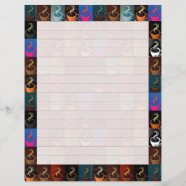 Lámina tazas de café