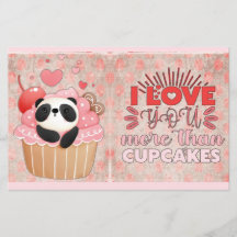 Te Amo Más Que Pasteles Panda Valentines