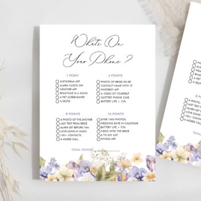 Lámina Té De Novias Qué En Tu Teléfono Juego De Ducha De  (Subido por el creador)
