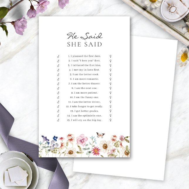 Lámina Tea Fiesta Bridal Shower Game (Tea Party Bridal Shower Game by Painted Paperie
)