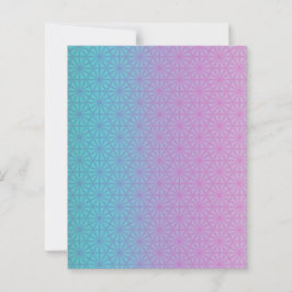 Lámina Teal and pale purple gradient scrapbook paper
