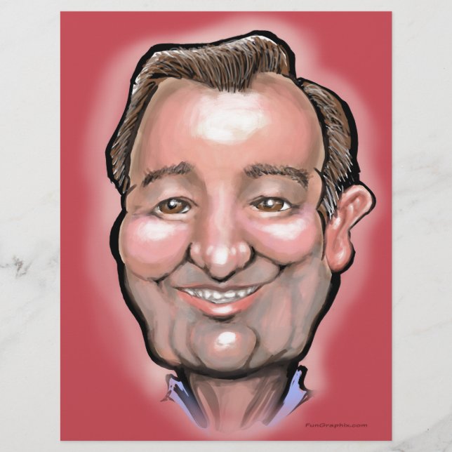 Lámina Ted Cruz (Anverso)