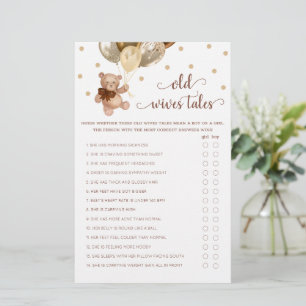 Lámina Teddy Bear ancianas relatos género revelan juego d