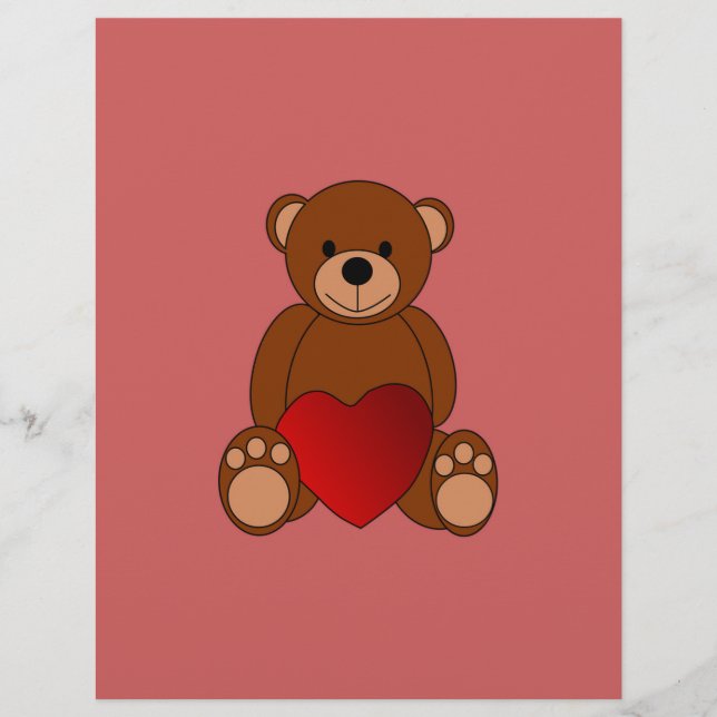 Lámina Teddy Love (Anverso)