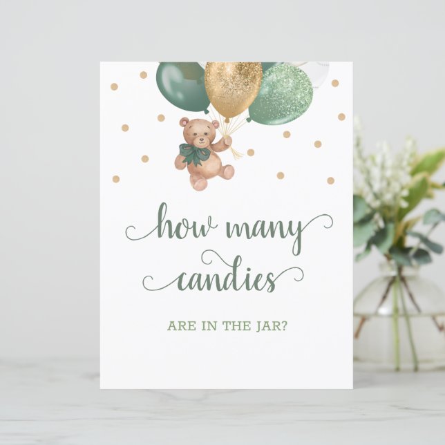 Lámina Teddy Osa Cuántos Cadáveres Hay En El Rótulo Jar T (Anverso de pie)