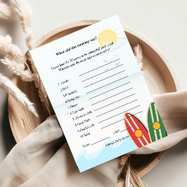 Lámina Tema de la playa ¿Qué dijo la mamá?